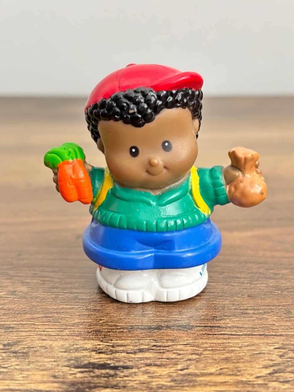 Fisher Price Little People Michael Petting Zoo Set Carrots Bag Toy Figure 2001
